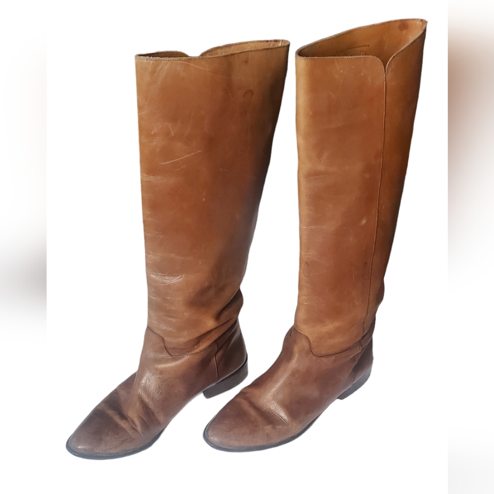 Talbots Leather Riding Boot Vintage 1970s